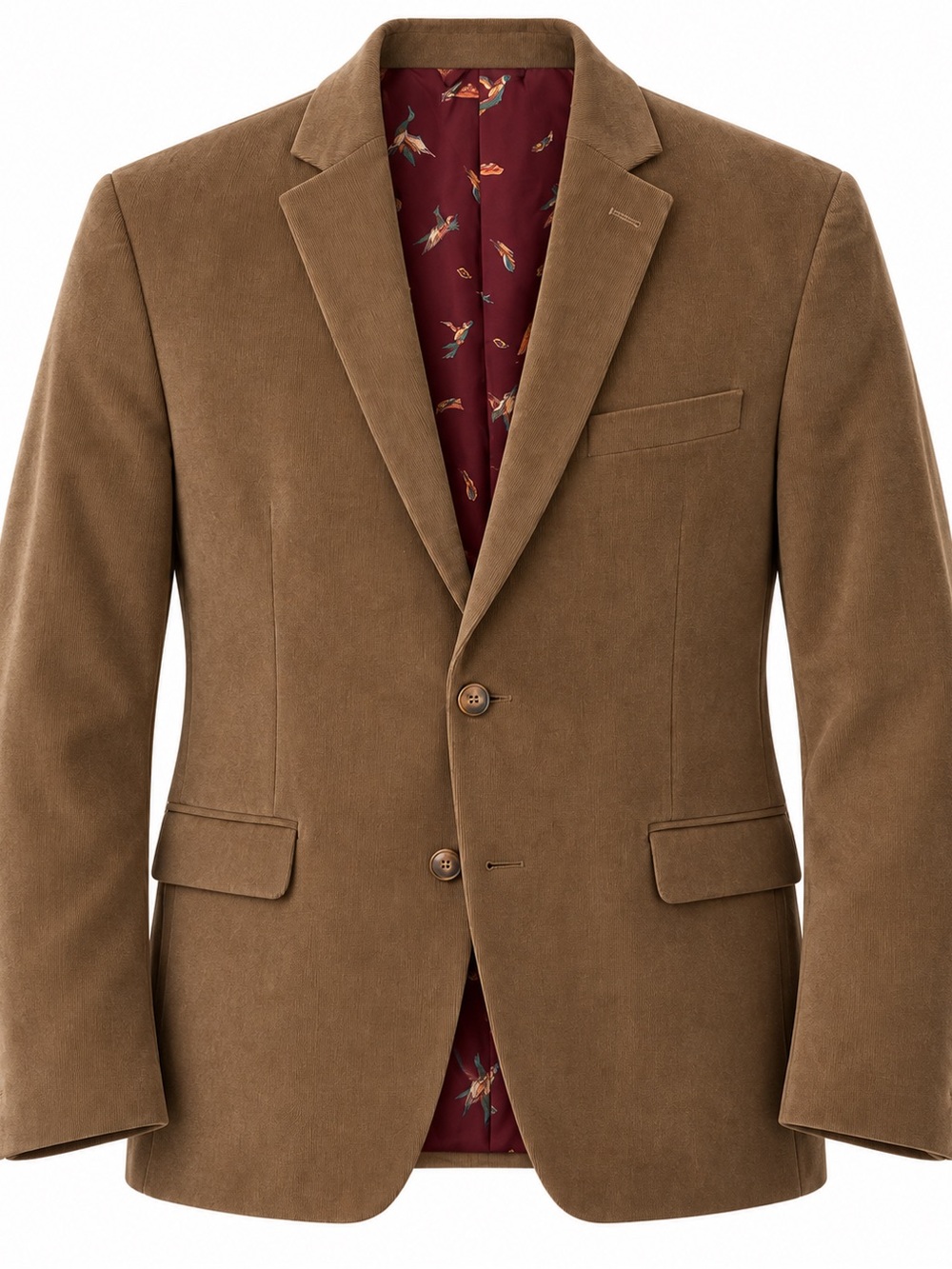 Lauren Ralph Lauren Corduroy Duck Print Sport Coat